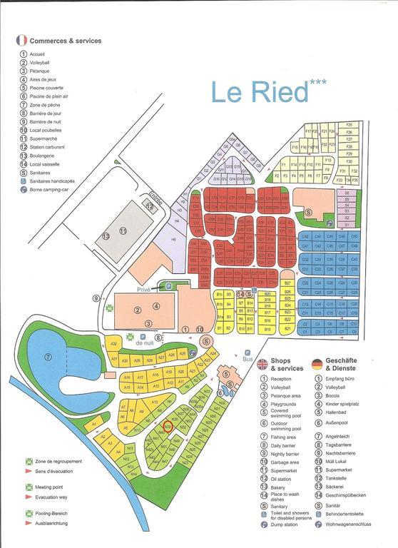Camping Du Ried Boofzheim Exteriér fotografie